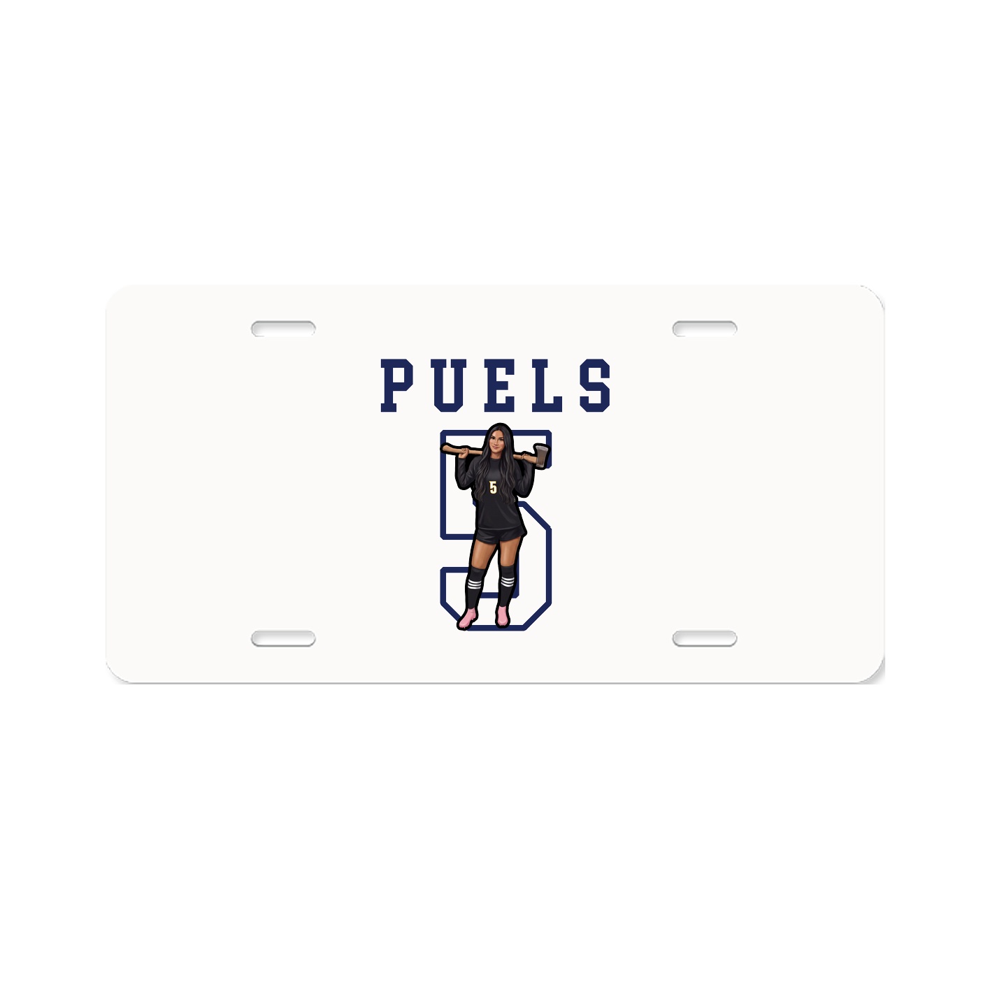 License Plate — Shirsey in Classic