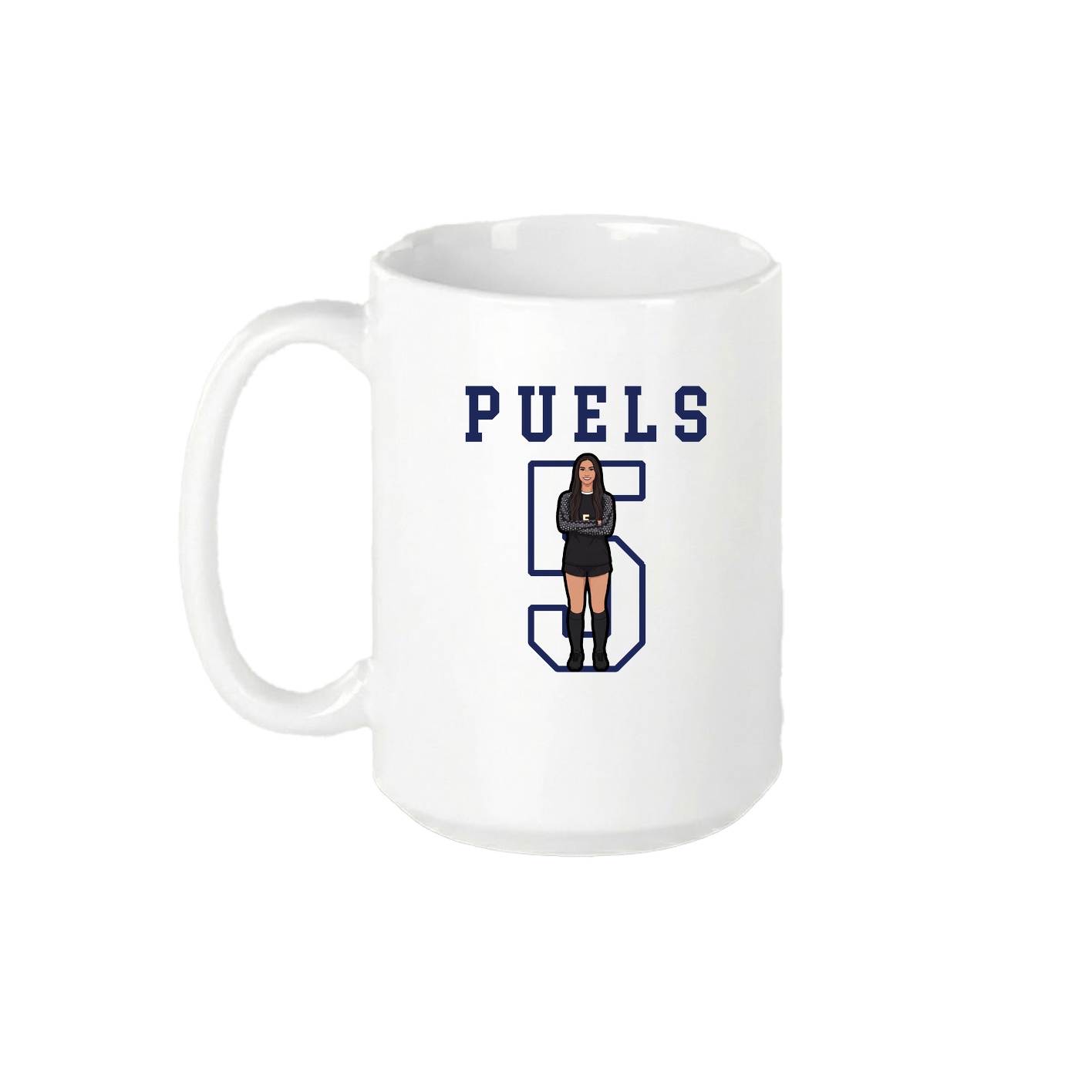 15oz Coffee Mug — Shirsey in White