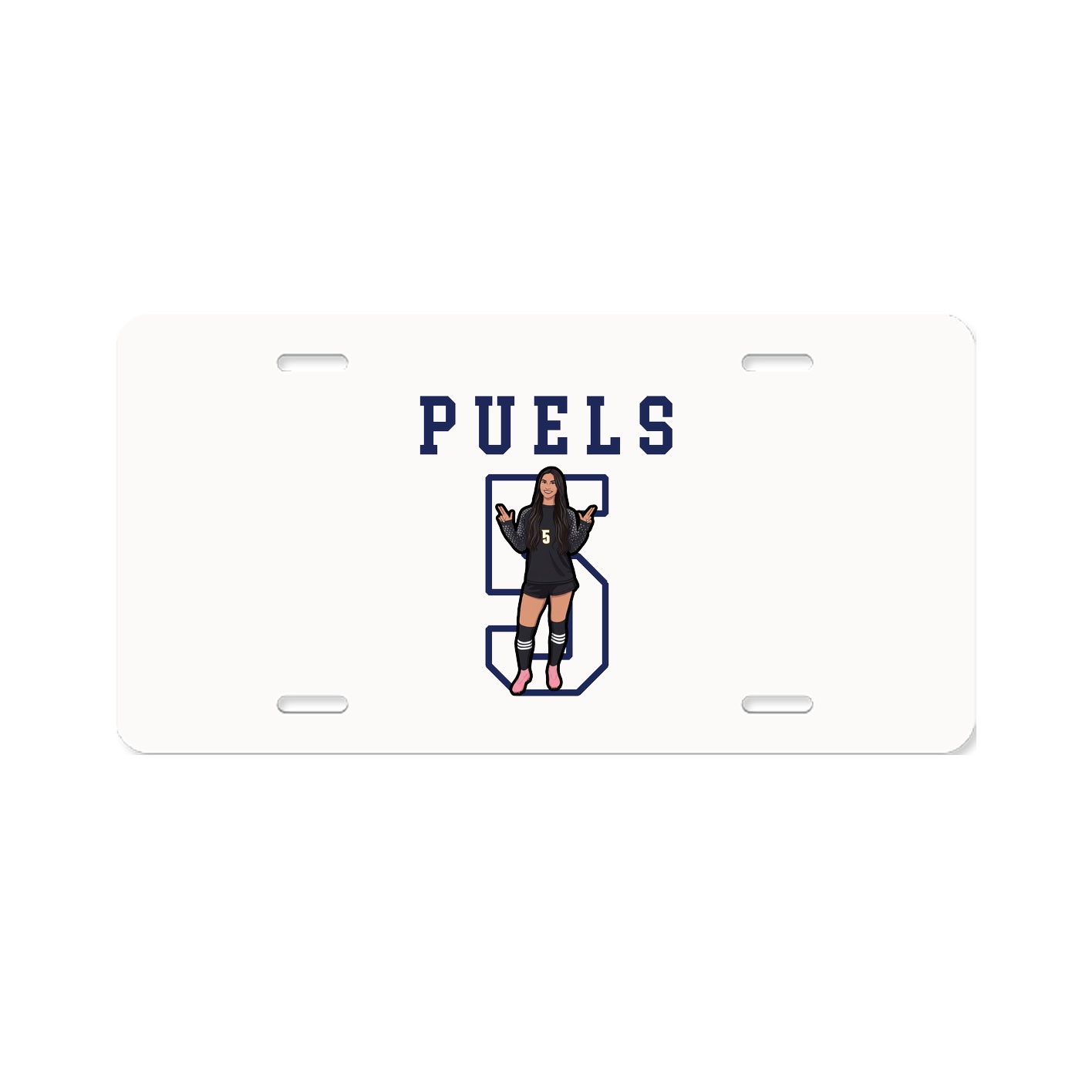 License Plate — Shirsey in Classic
