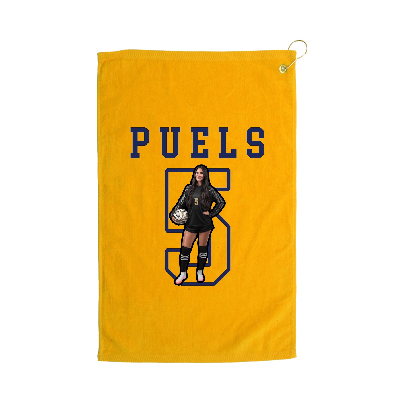 Golf Towel — Shirsey in Gold