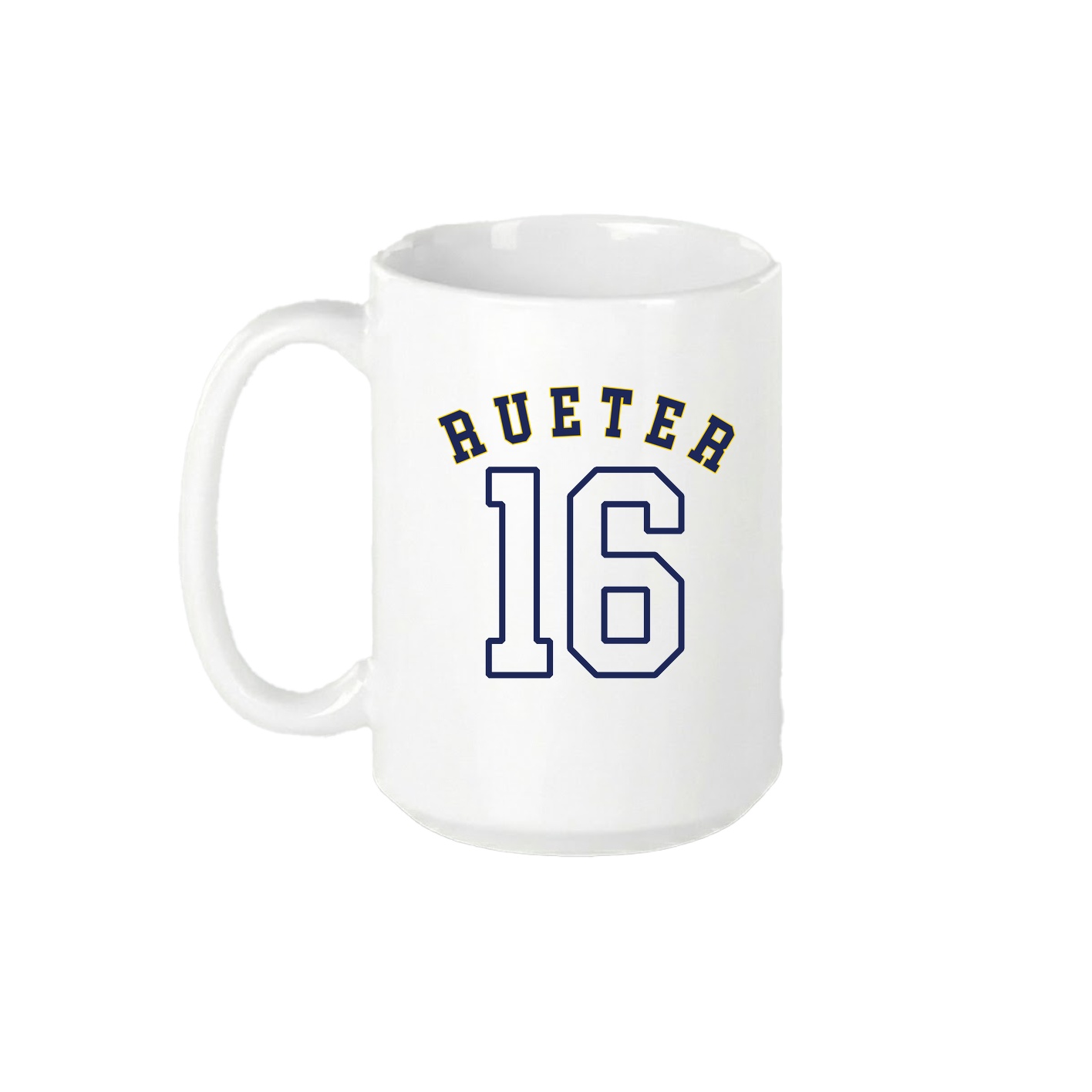 15oz Coffee Mug — Shirsey Arch in White