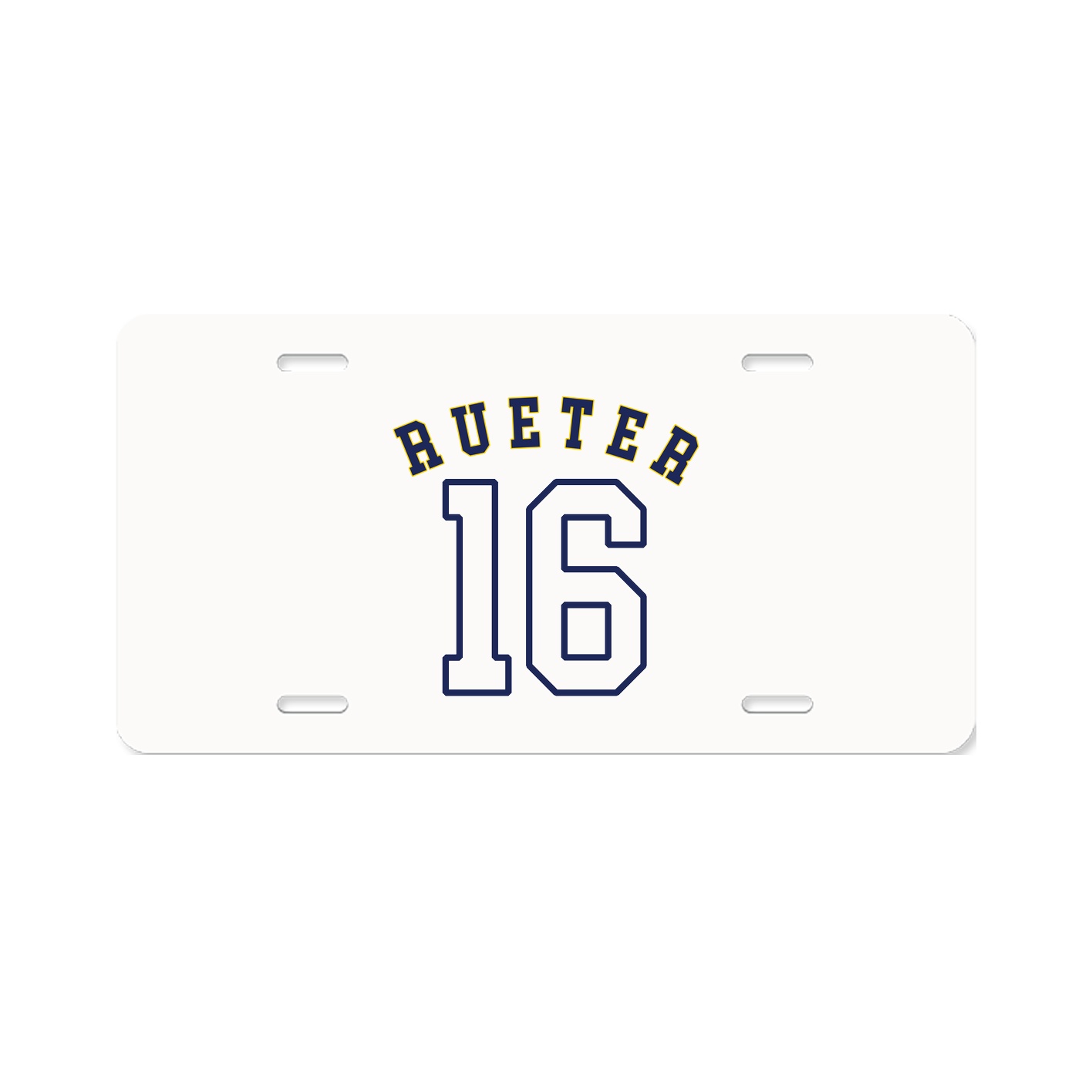 License Plate — Shirsey Arch in Classic
