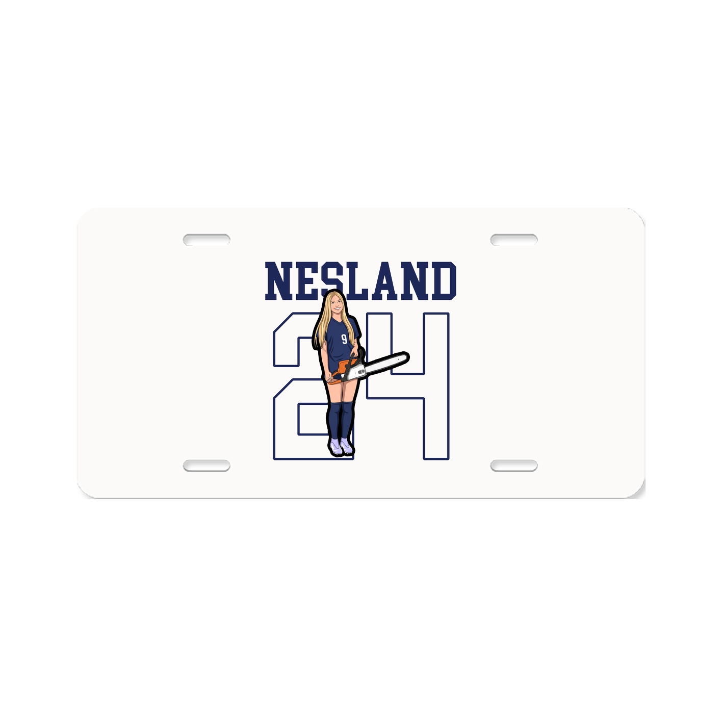 License Plate — Shirsey in Classic