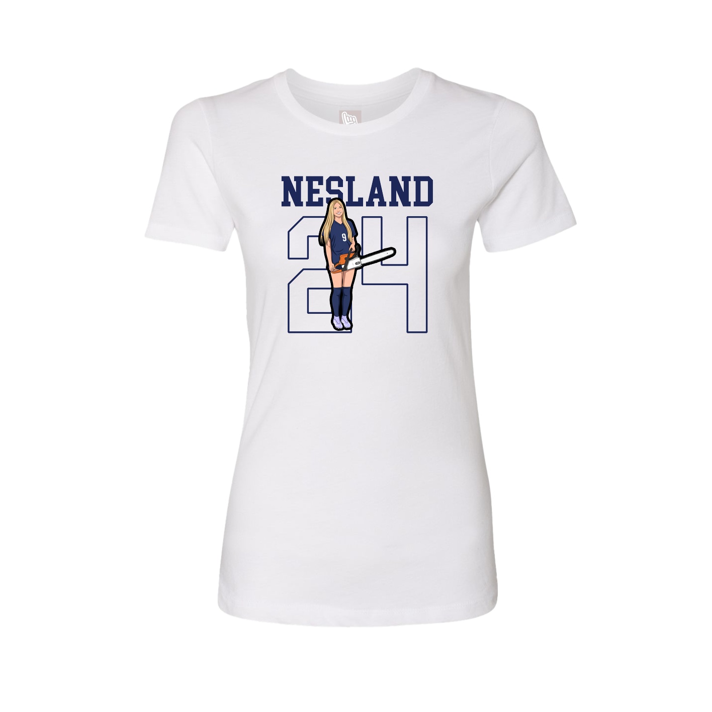 Fitted Women's Tee — Shirsey in White