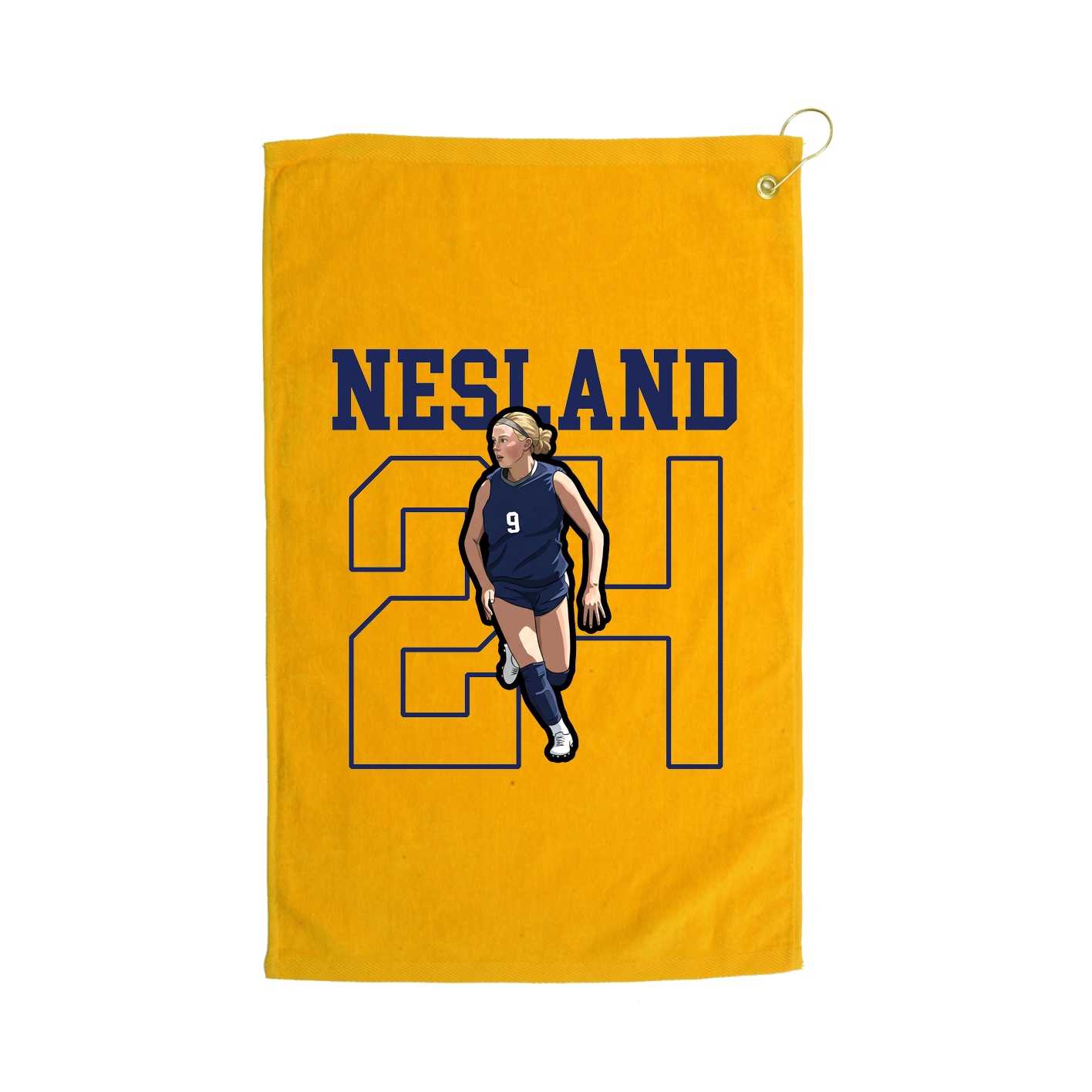Golf Towel — Shirsey in Gold