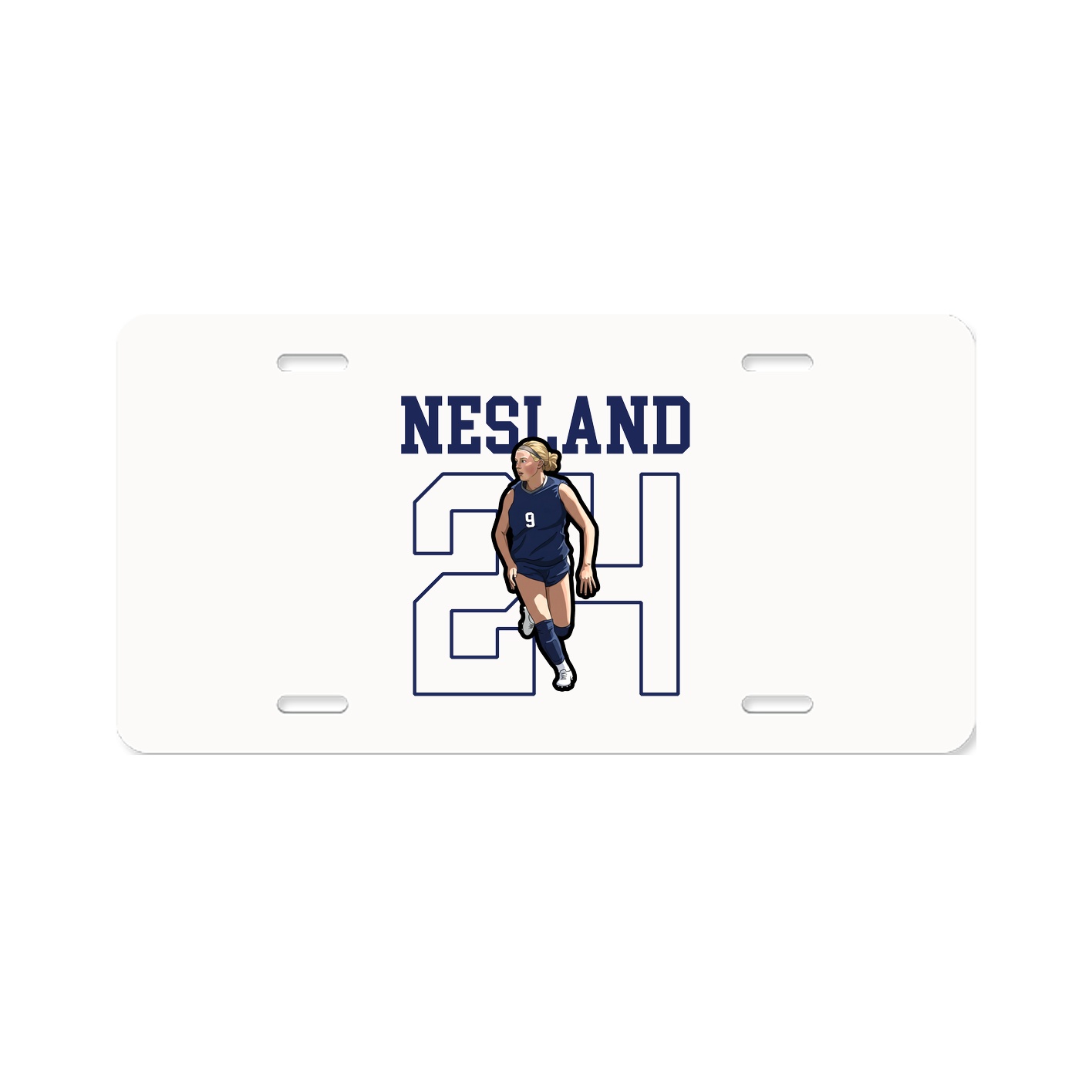 License Plate — Shirsey in Classic