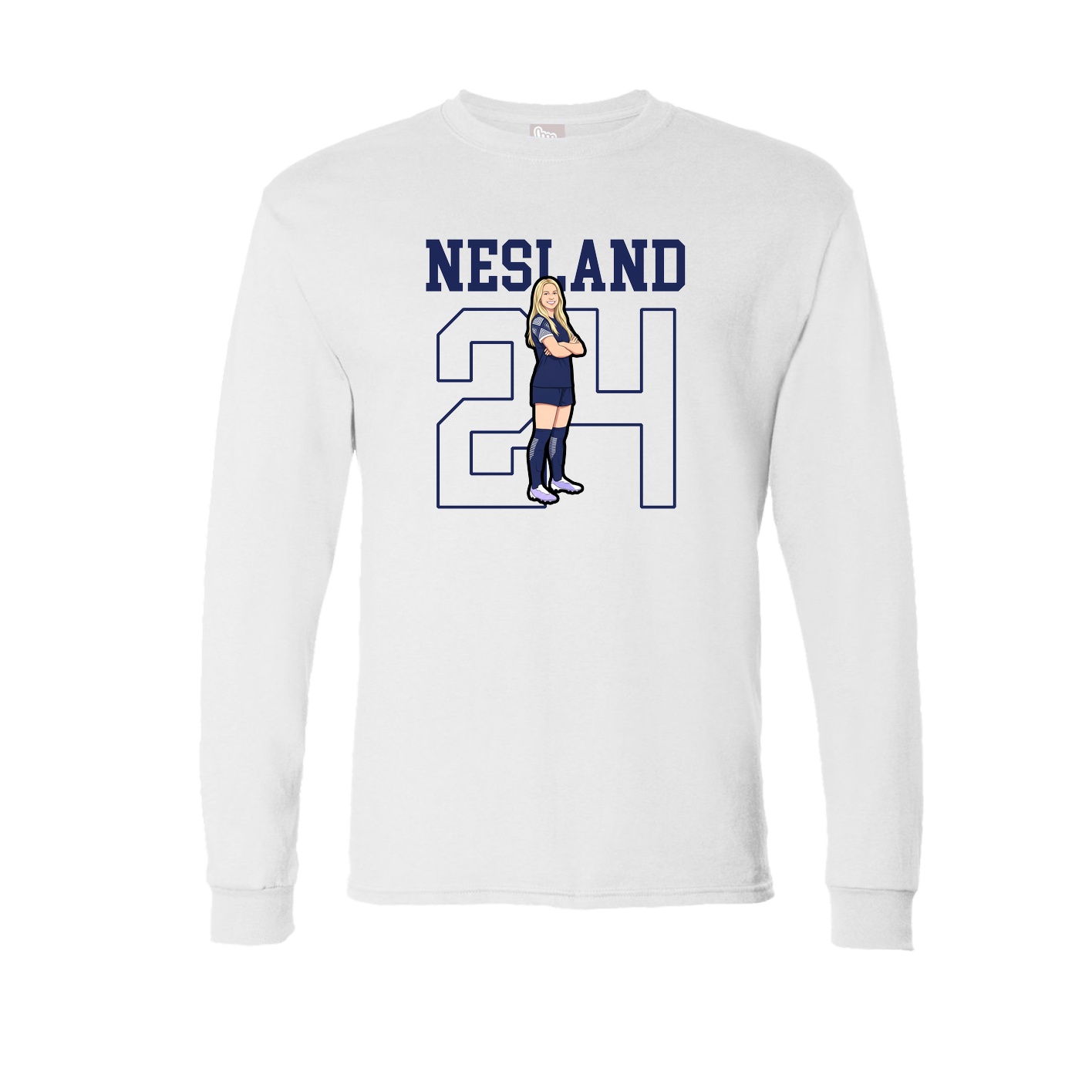 Long Sleeve Tee — Shirsey in White