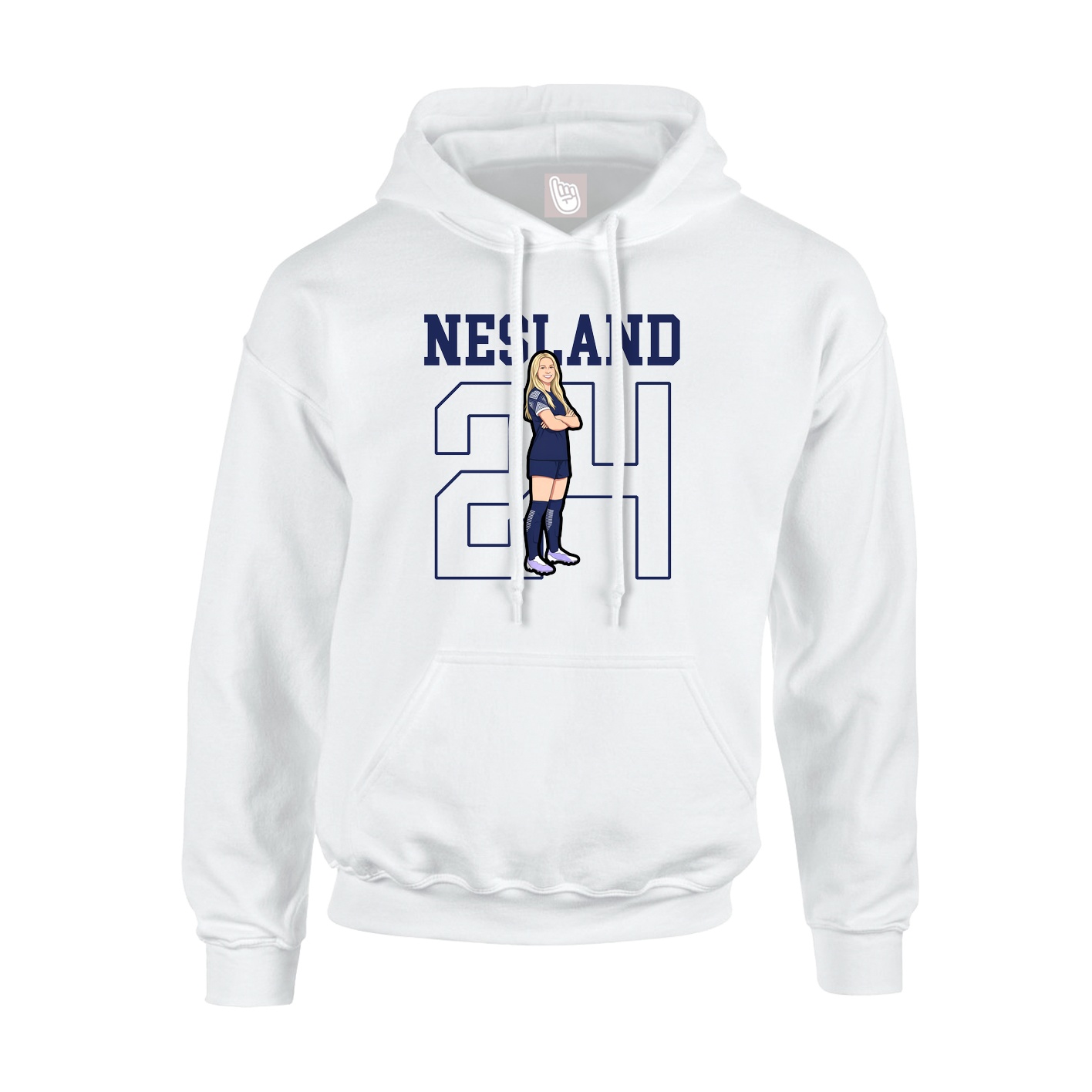 Youth Hoodie — Shirsey in White