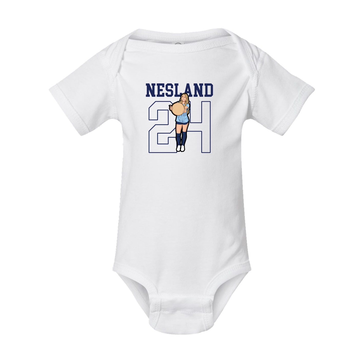 Baby Onesie — Shirsey in White