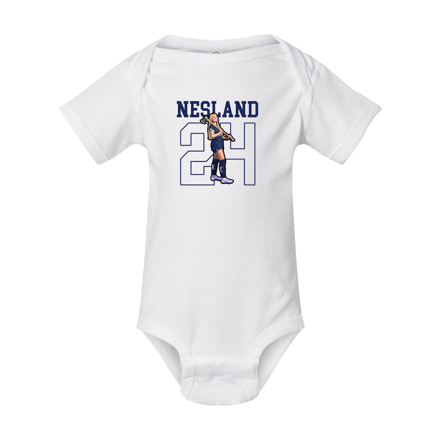 Baby Onesie — Shirsey in White