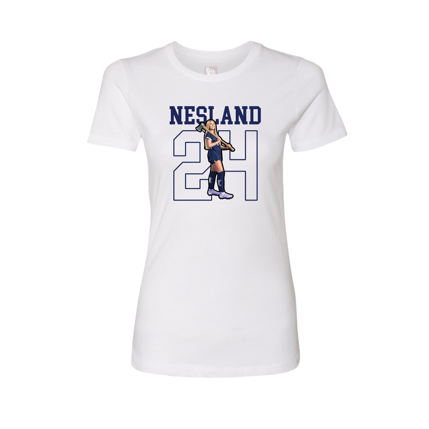 Fitted Women's Tee — Shirsey in White