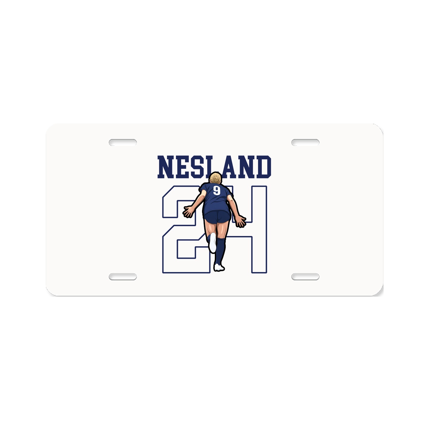 License Plate — Shirsey in Classic