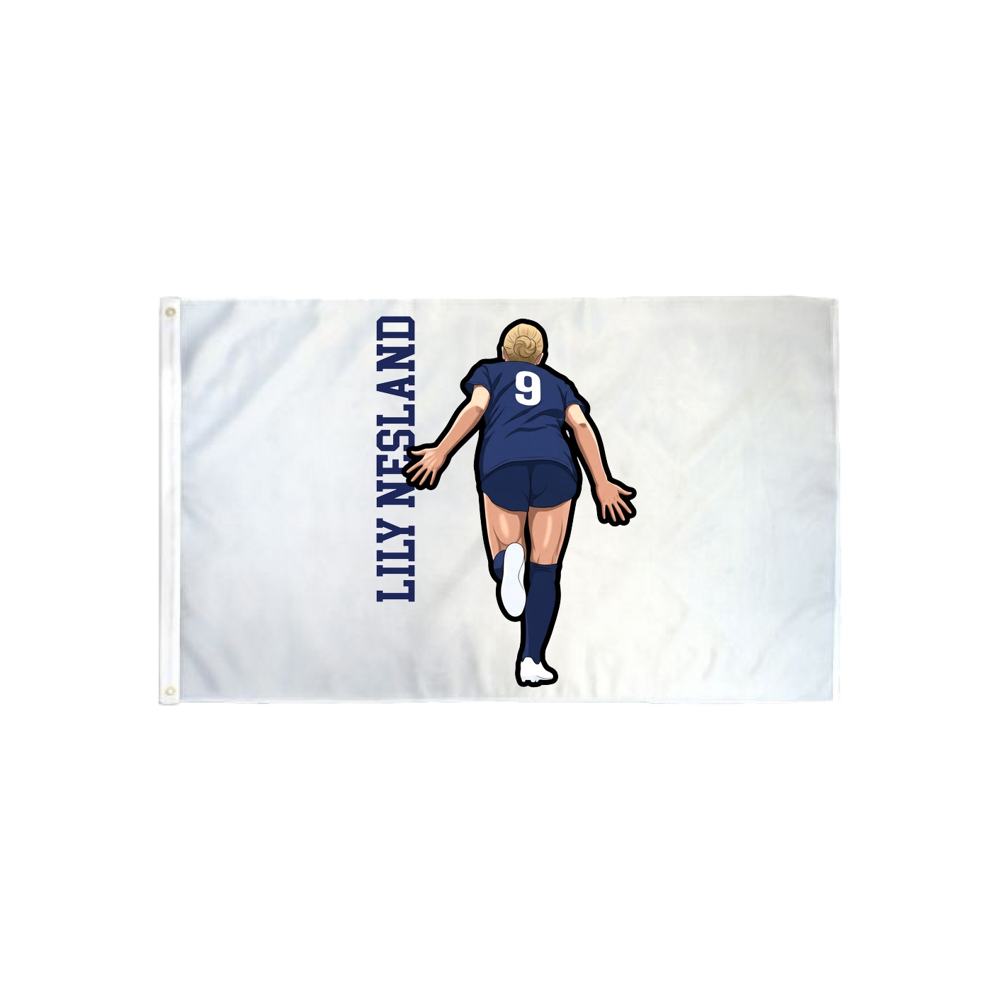 3x5 Flag — Name Vertical in Classic