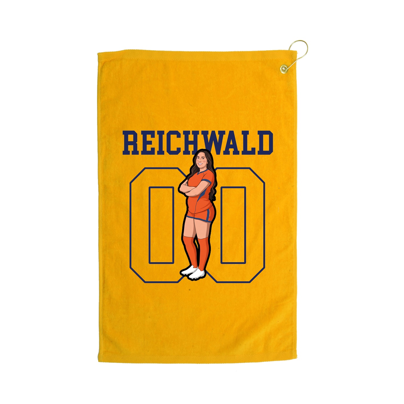 Golf Towel — Shirsey in Gold