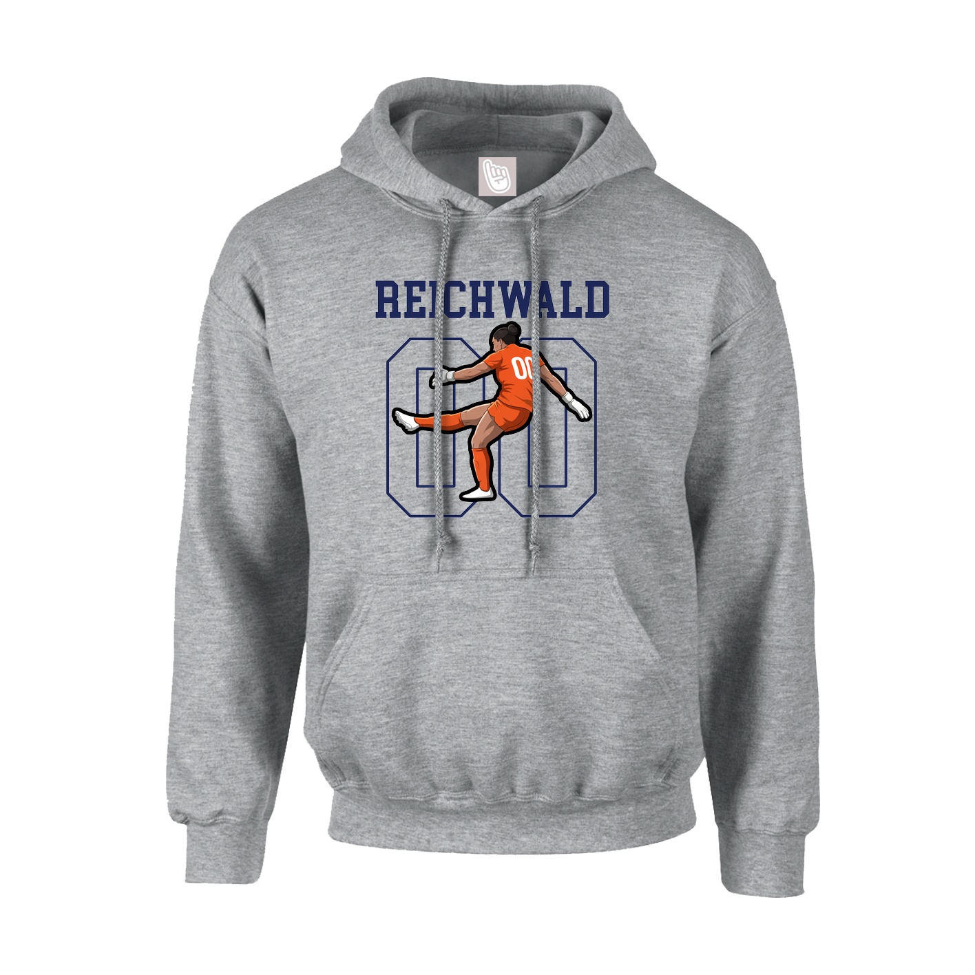 Hoodie — Shirsey in Grey