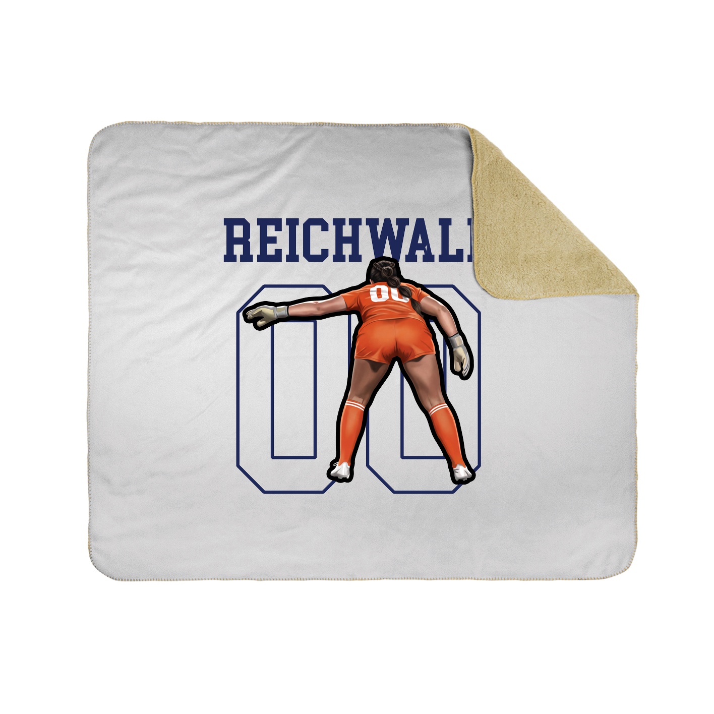 50x60 Sherpa Lined Throw Blanket