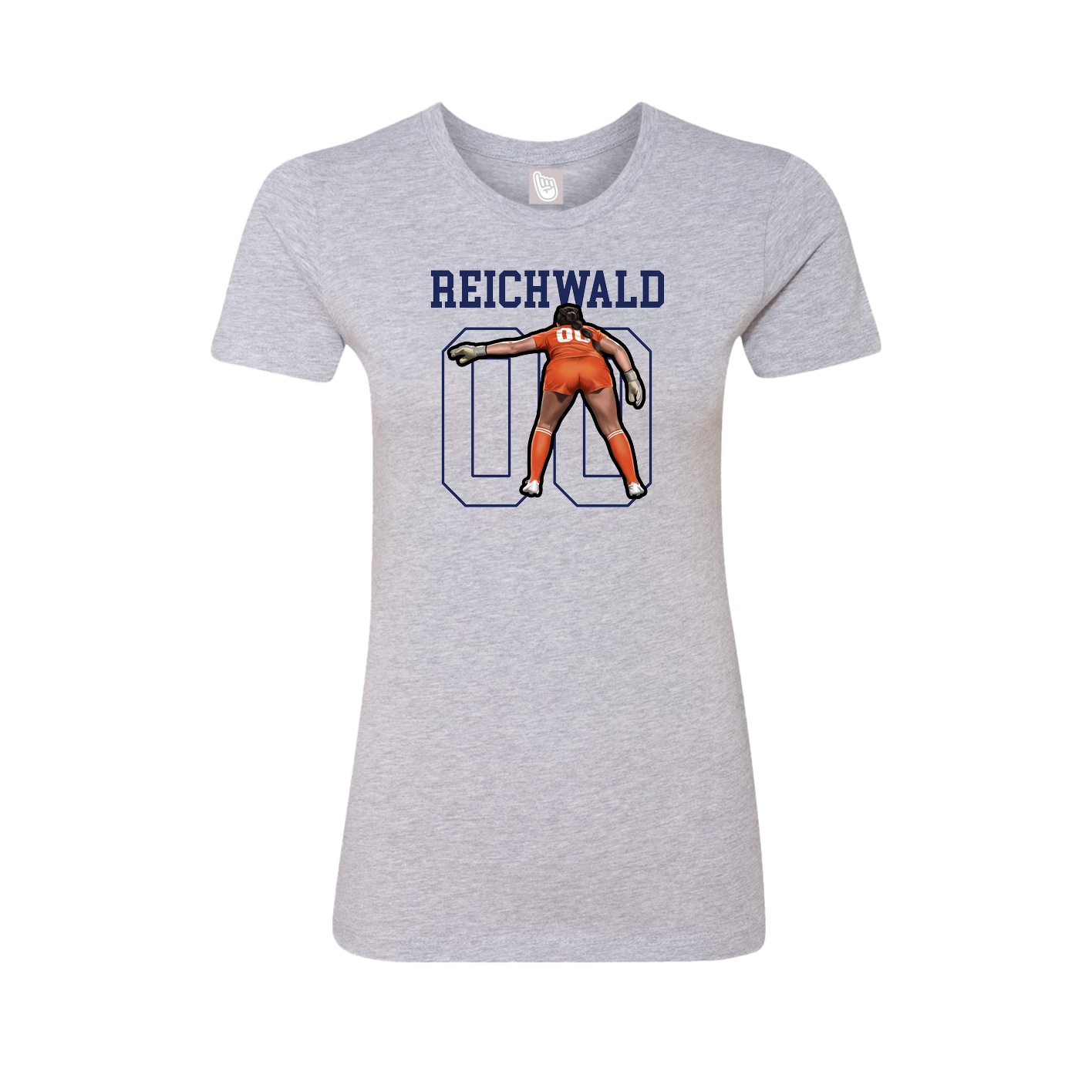 Fitted Women's Tee — Shirsey in Grey