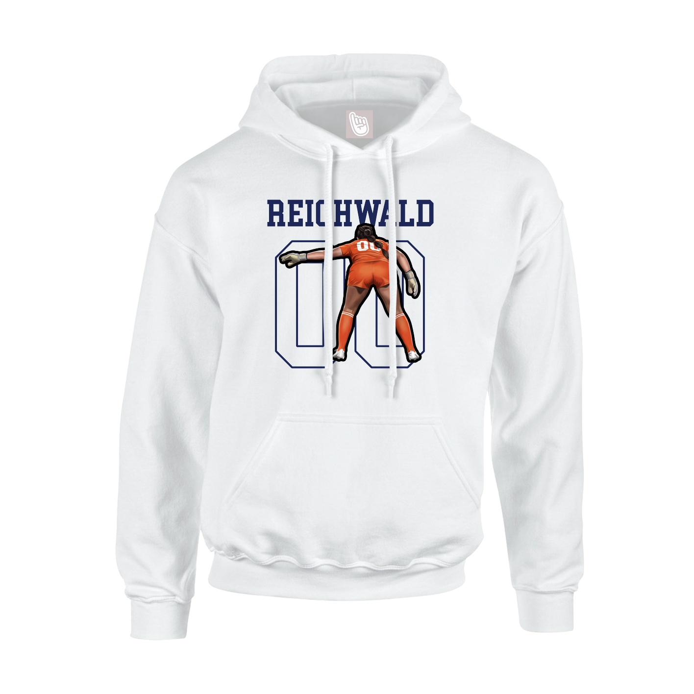 Hoodie — Shirsey in White