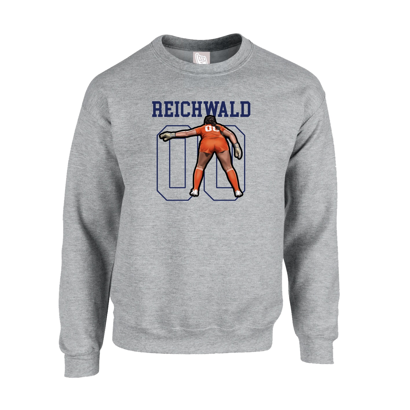 Fleece Crew — Shirsey in Grey