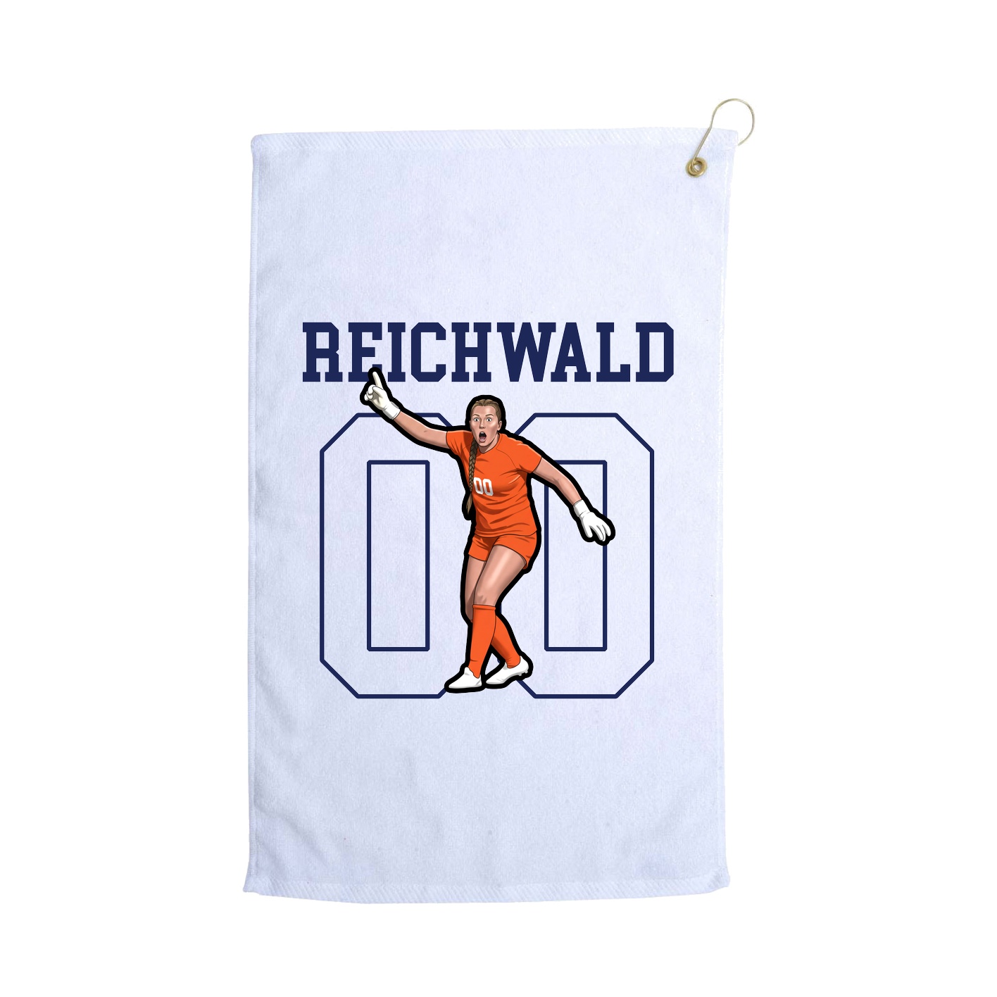 Golf Towel — Shirsey in White