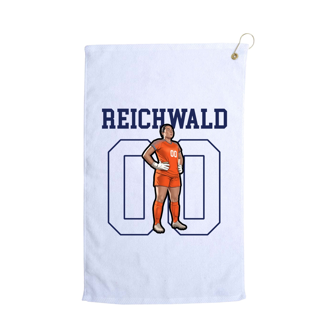Golf Towel — Shirsey in White