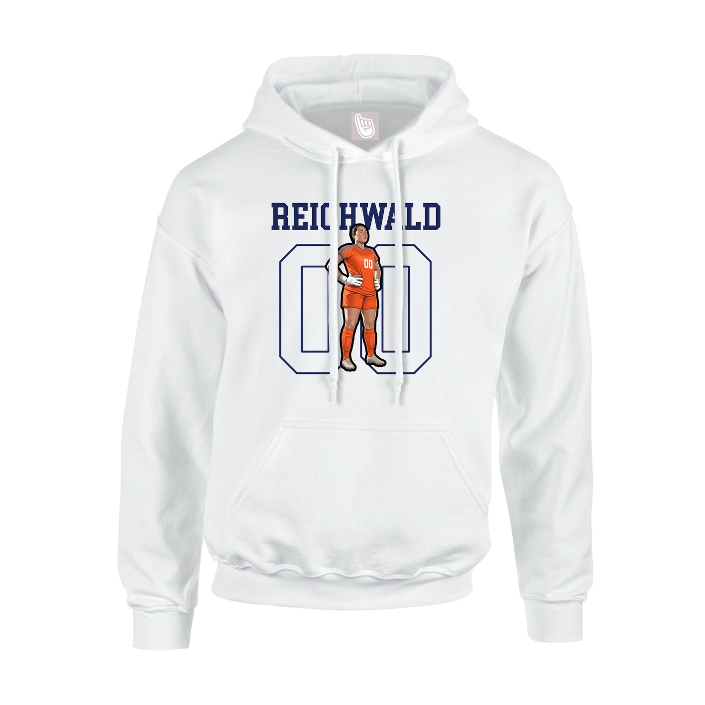 Hoodie — Shirsey in White