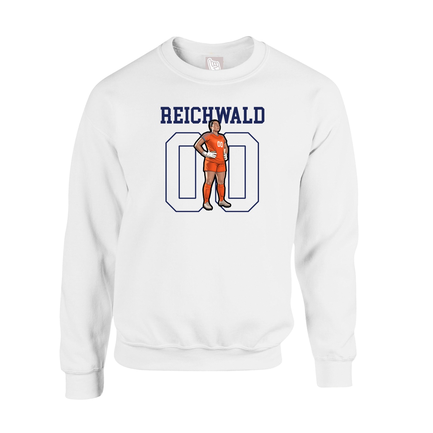 Fleece Crew — Shirsey in White