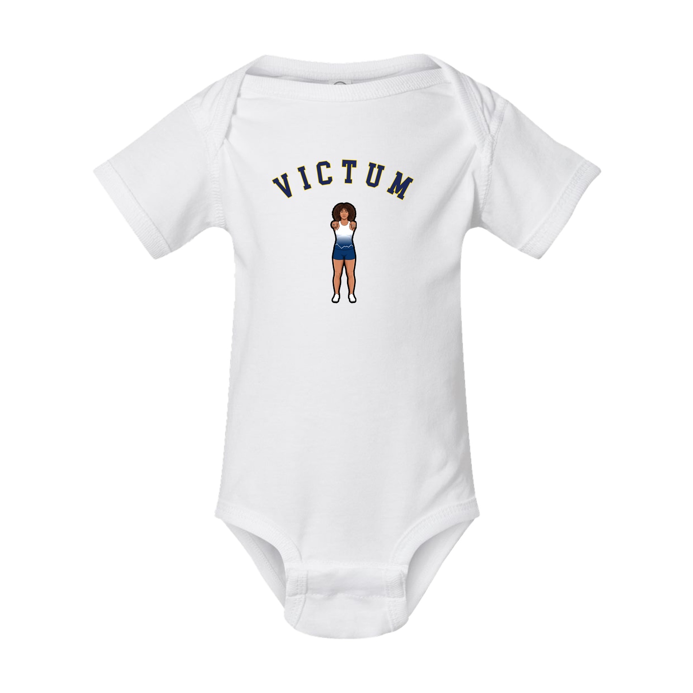 Baby Onesie — Shirsey Arch in White