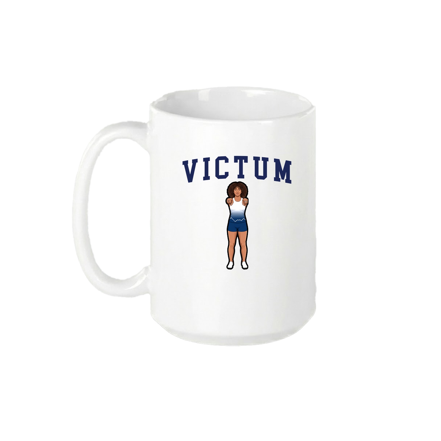 15oz Coffee Mug — Shirsey in White