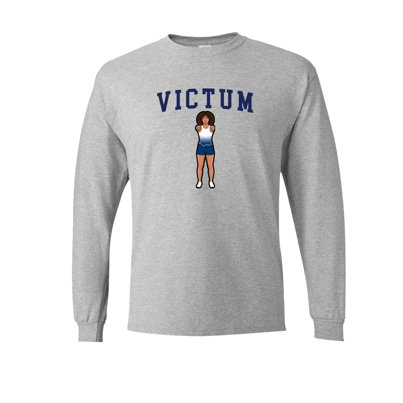 Long Sleeve Tee — Shirsey in Grey