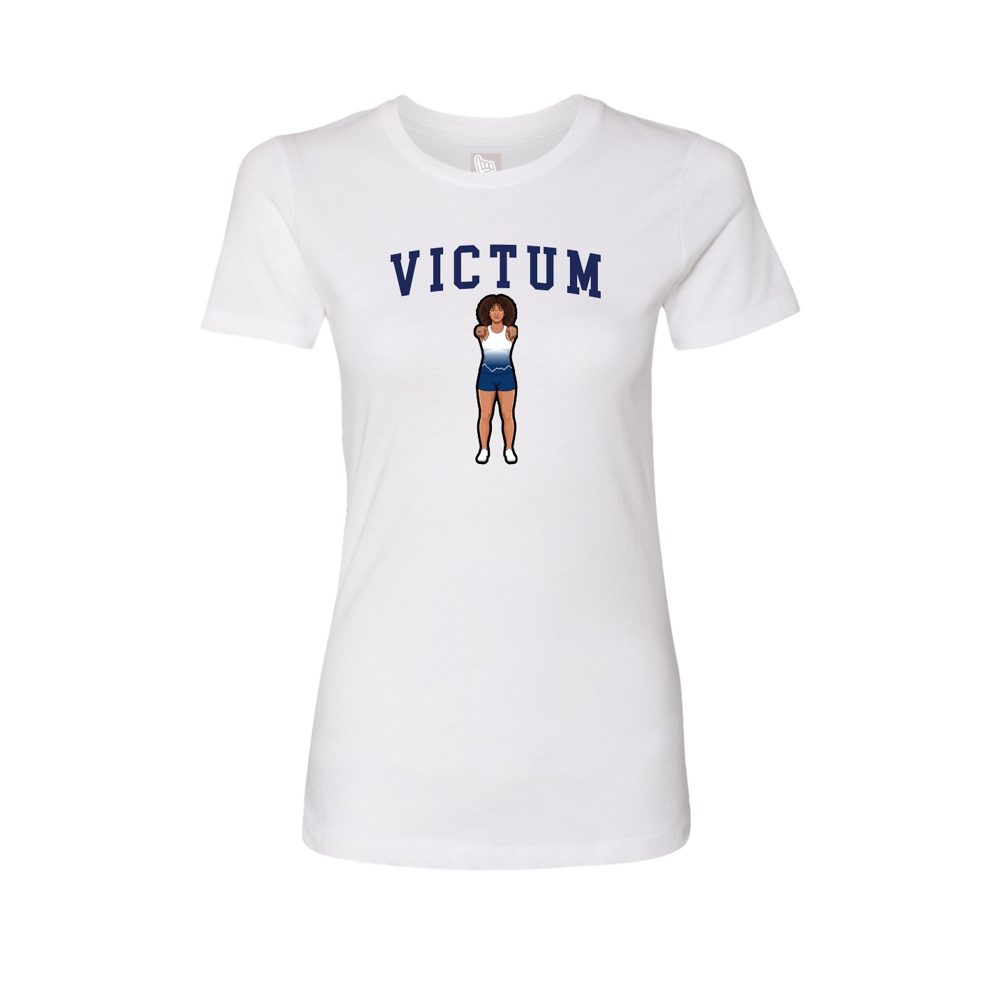 Fitted Women's Tee — Shirsey in White