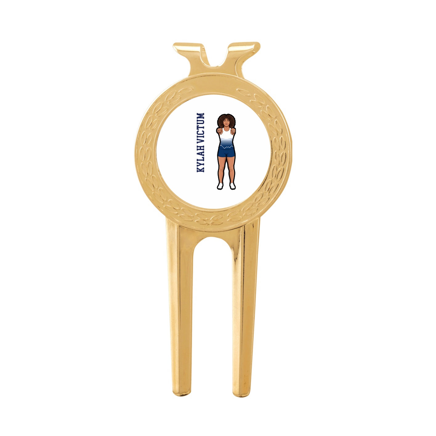 Divot Tool with Ball Marker — Name Vertical in Classic