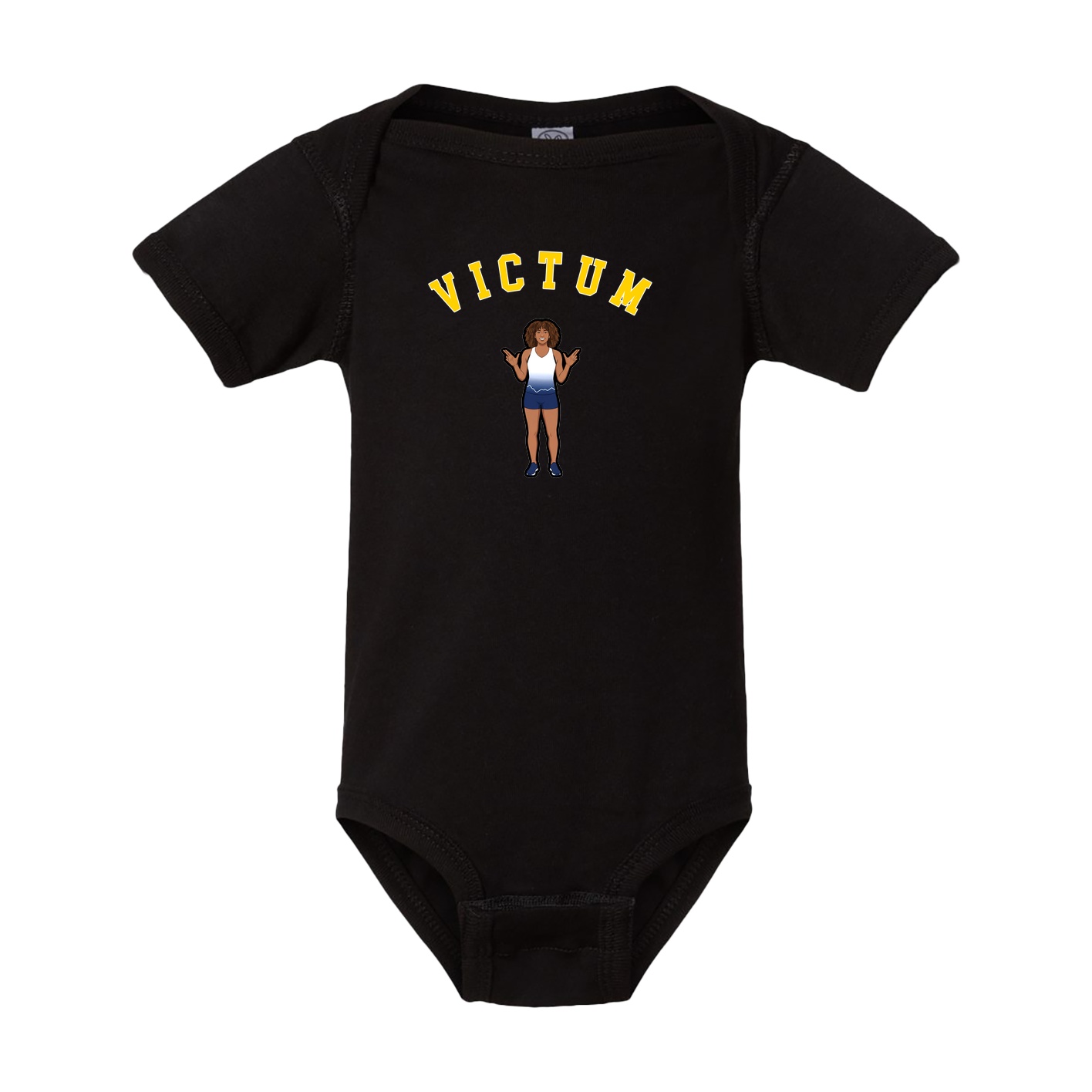 Baby Onesie — Shirsey Arch in Black