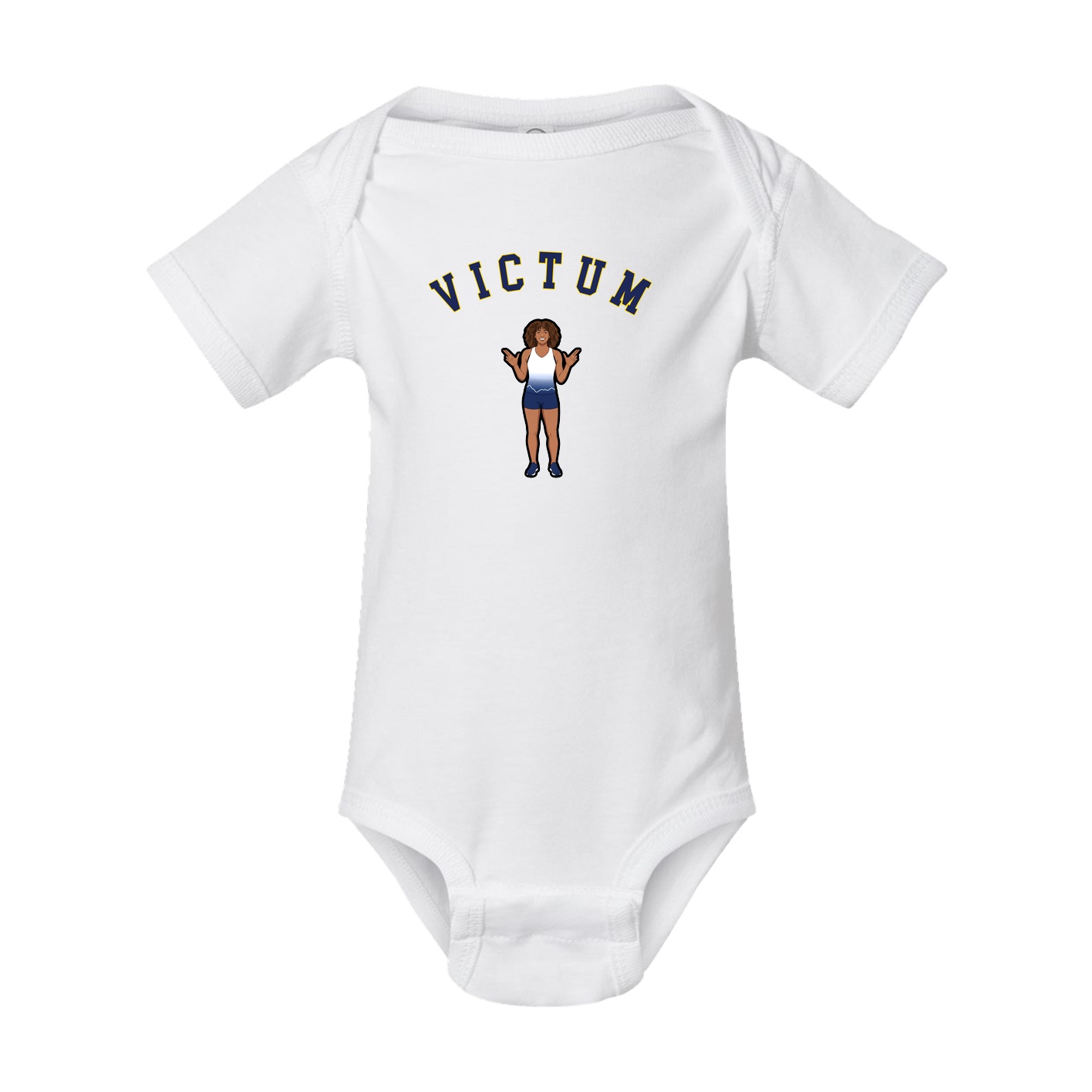 Baby Onesie — Shirsey Arch in White