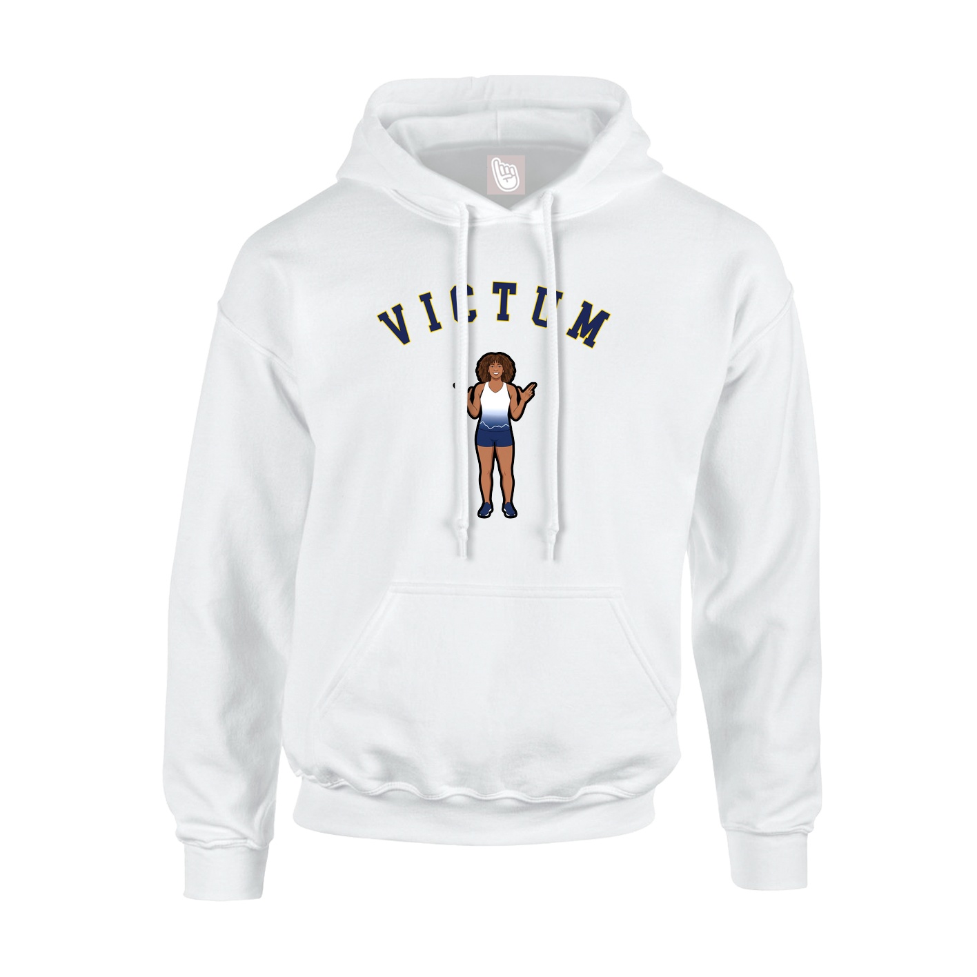 Youth Hoodie — Shirsey Arch in White
