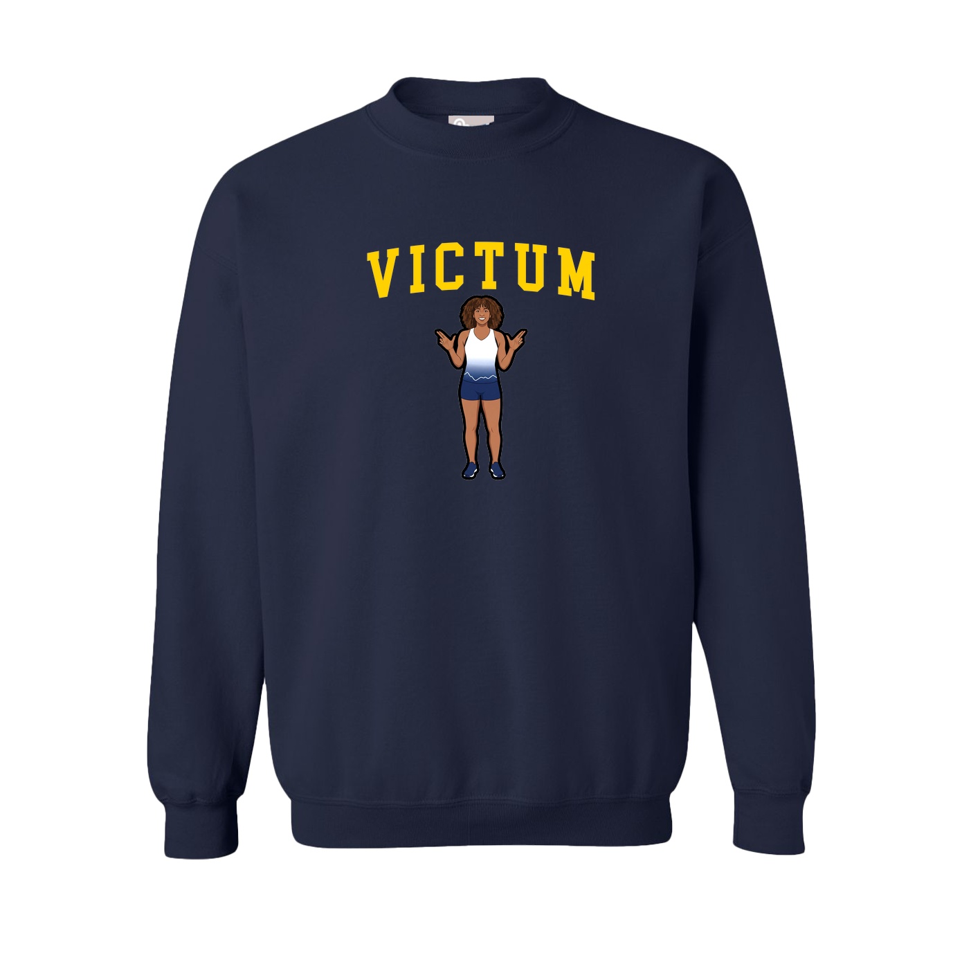 Fleece Crew — Shirsey in Navy