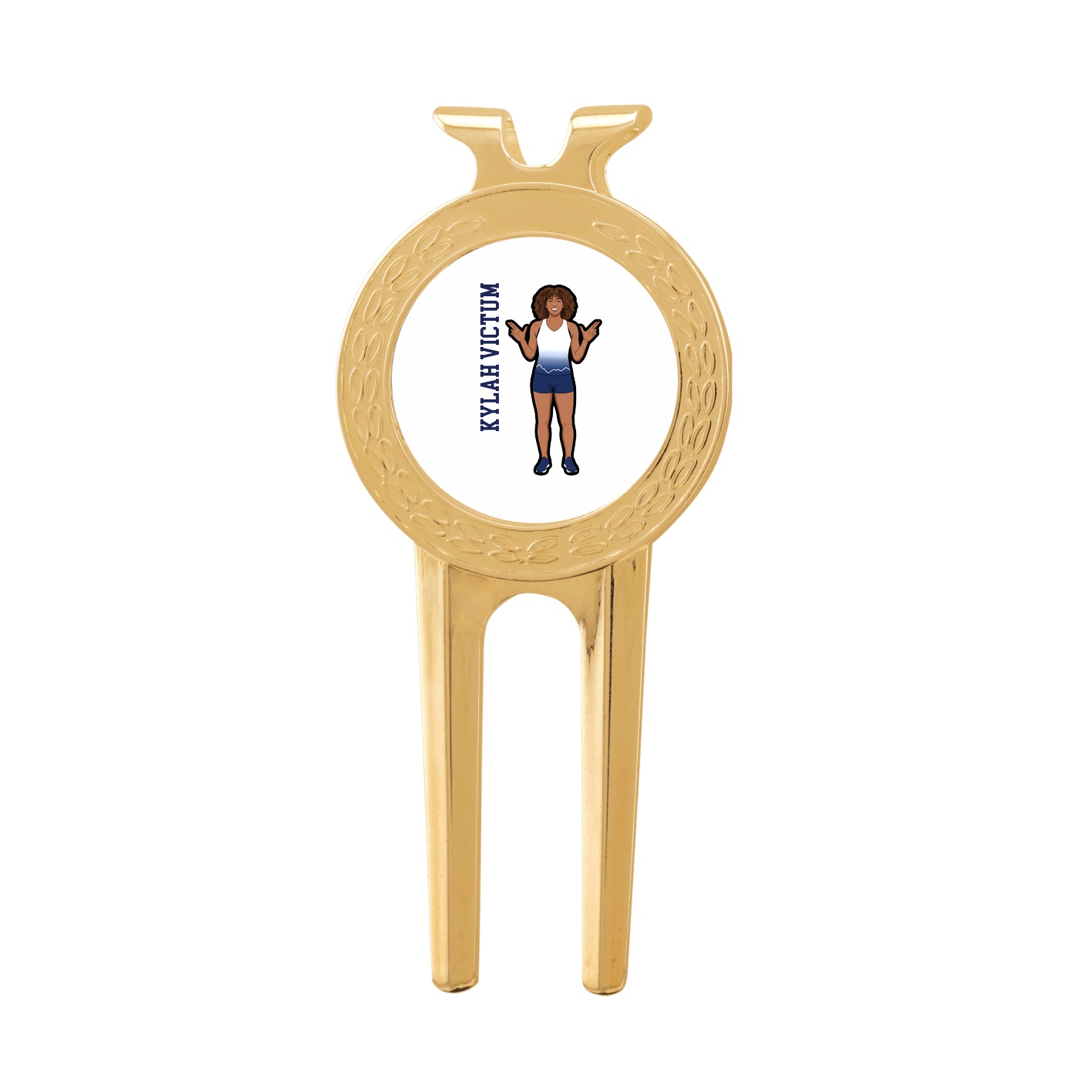 Divot Tool with Ball Marker — Name Vertical in Classic