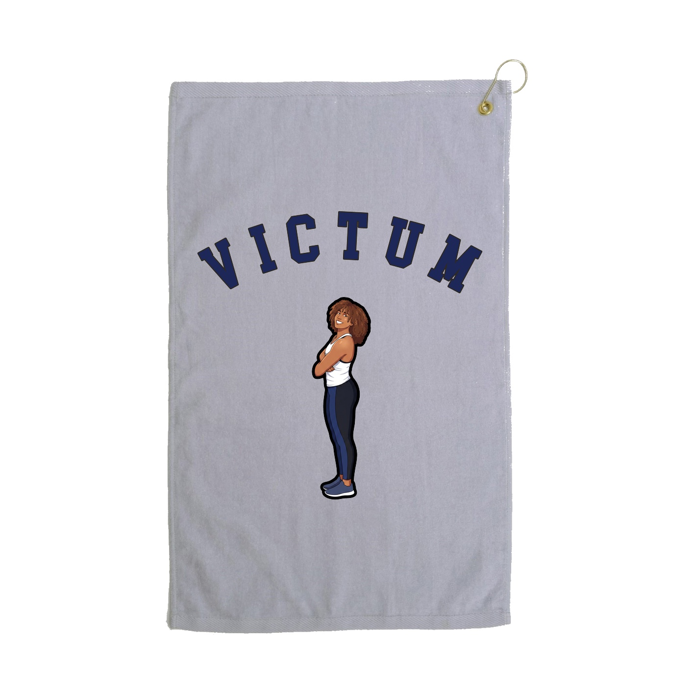 Golf Towel — Shirsey Arch in Grey