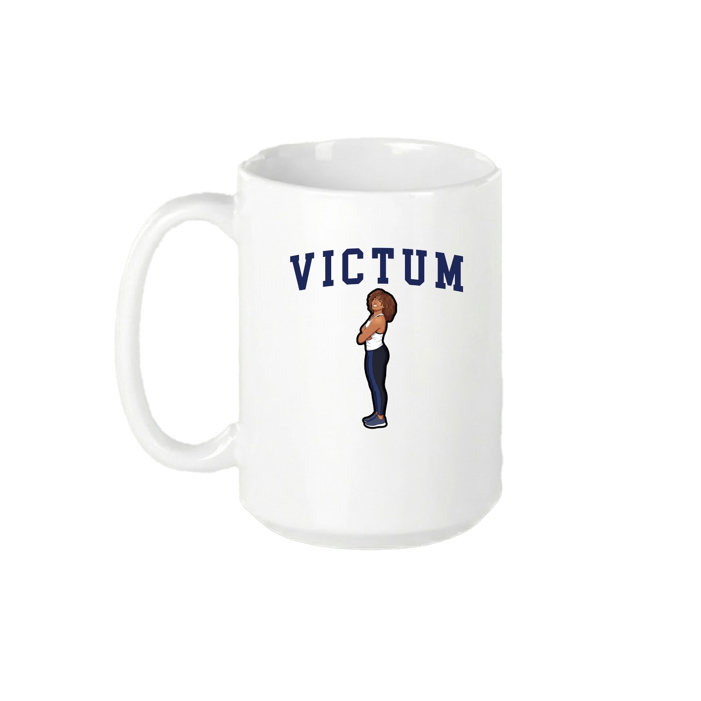 15oz Coffee Mug — Shirsey in White