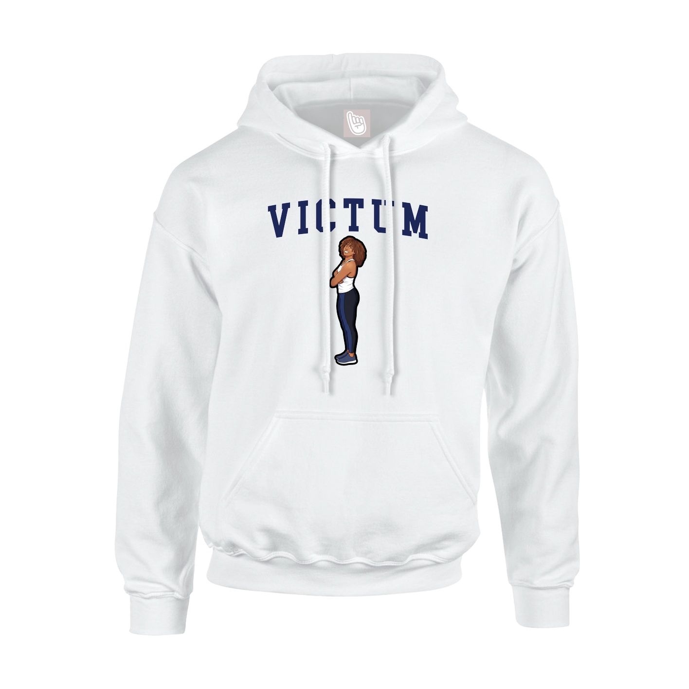 Youth Hoodie — Shirsey in White