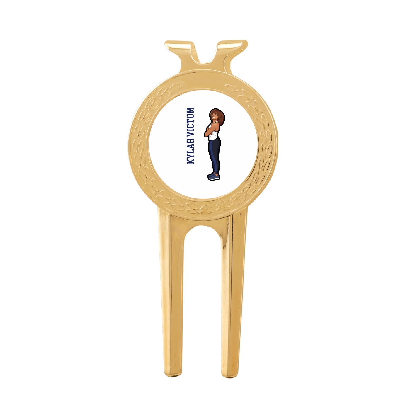 Divot Tool with Ball Marker — Name Vertical in Classic