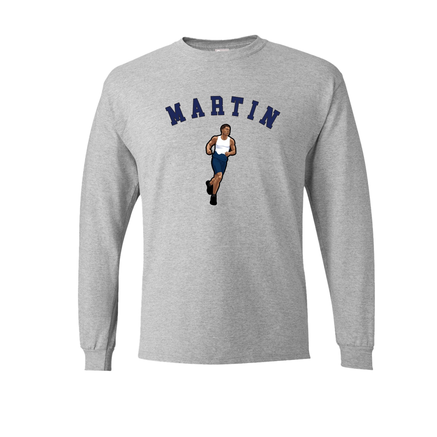 Long Sleeve Tee — Shirsey Arch in Grey