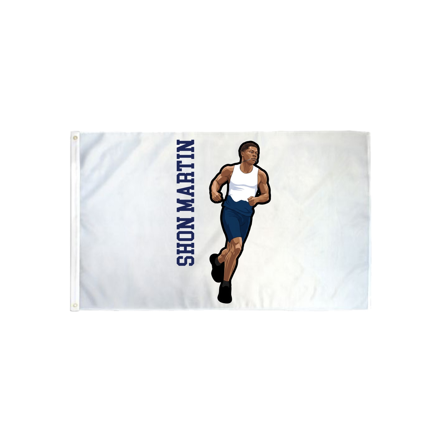 3x5 Flag — Name Vertical in Classic