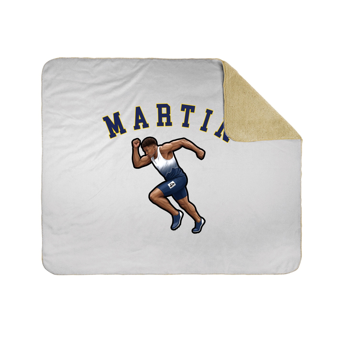 Throw Blanket — Shirsey Arch in White