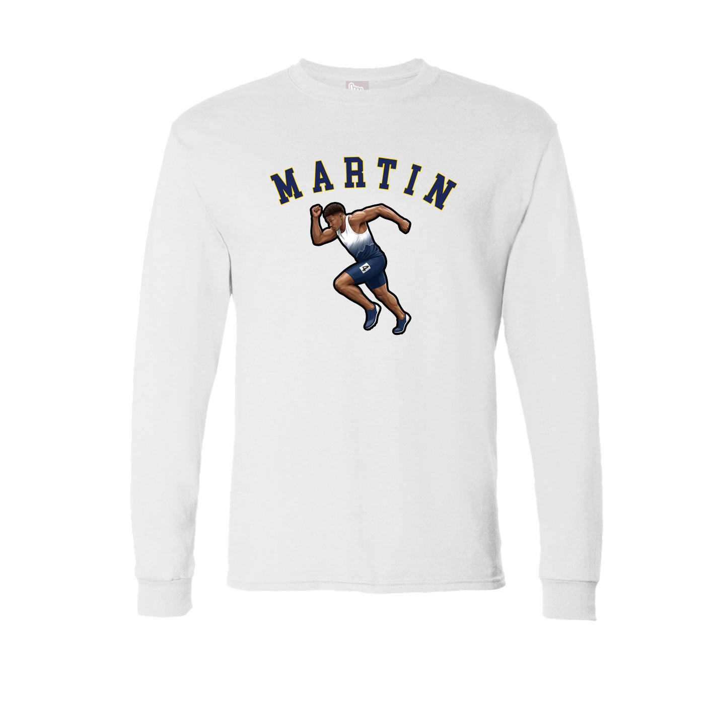 Long Sleeve Tee — Shirsey Arch in White