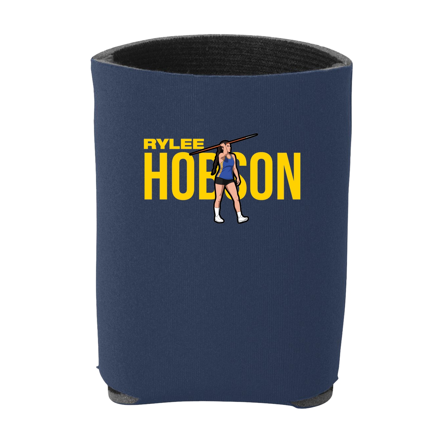 Can Holder — Player Name in Navy