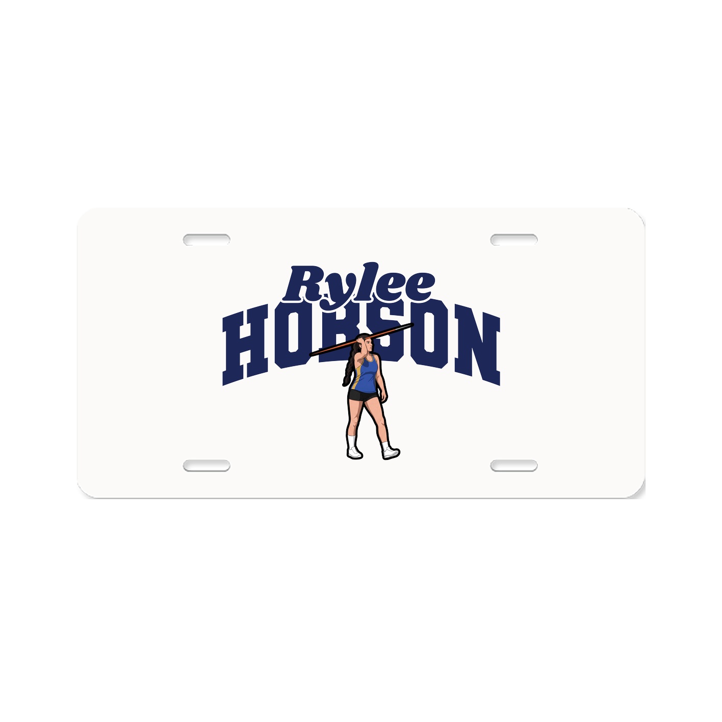 License Plate — Signature Arch in Classic