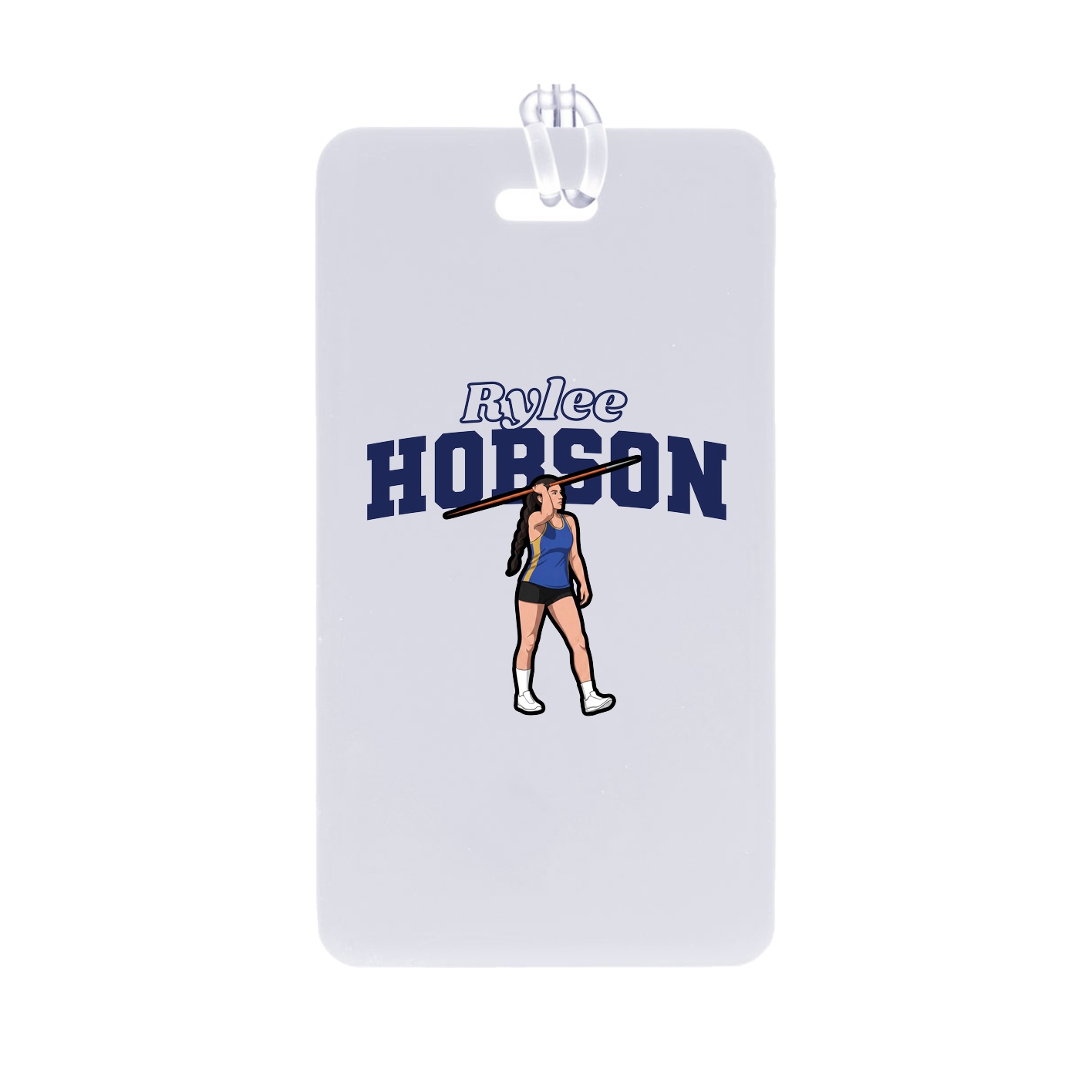Bag Tag — Name Arch in Classic