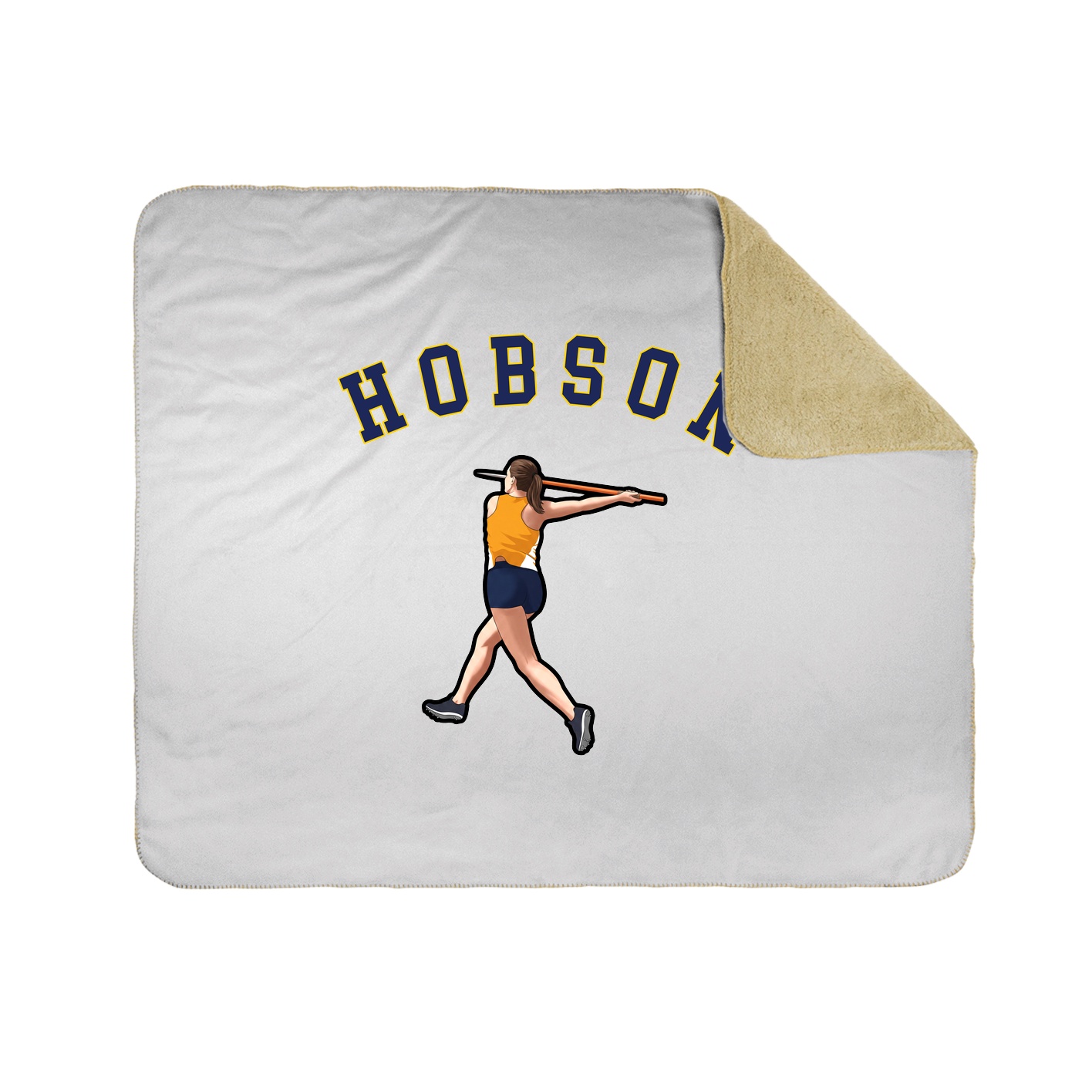 Throw Blanket — Shirsey Arch in White