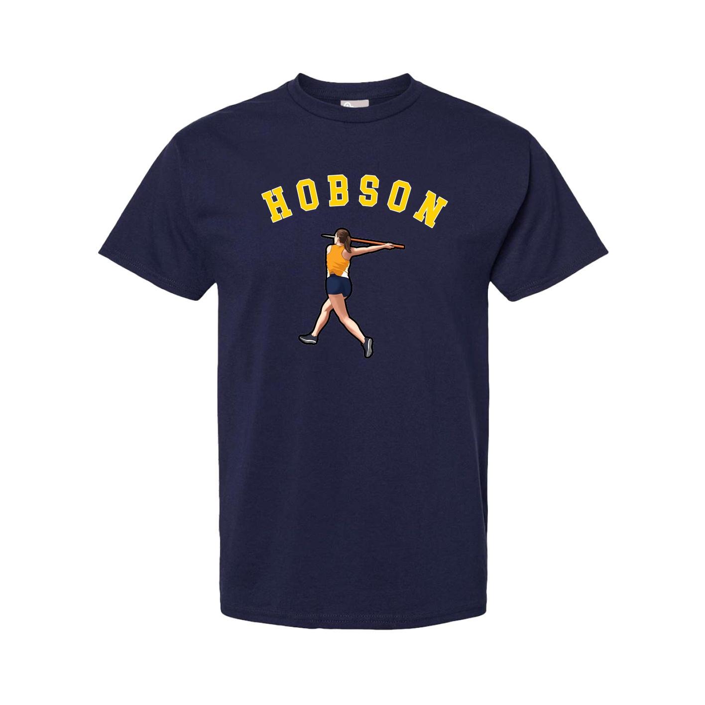 Youth Tee — Shirsey Arch in Navy